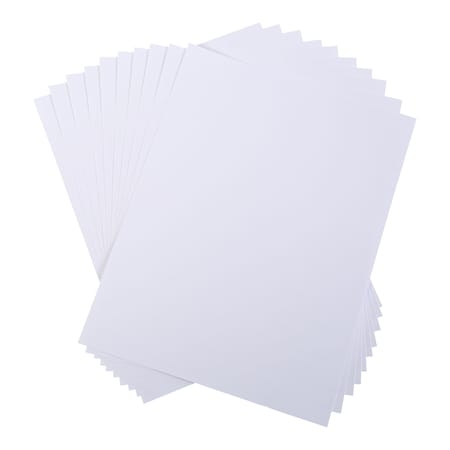 Mastervision Data Card Sheets, 8.5"x11", White, PK10 FM1615